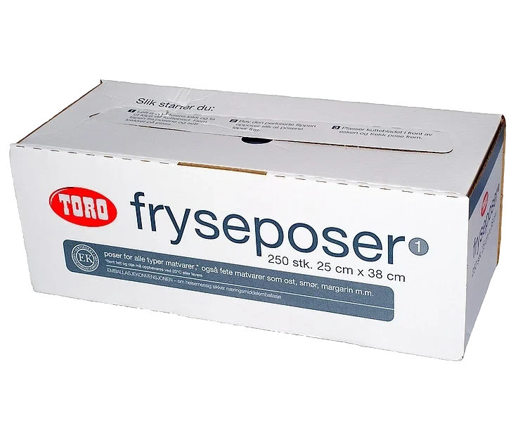 Fryseposer nr.1(25x38cm)   250poser
