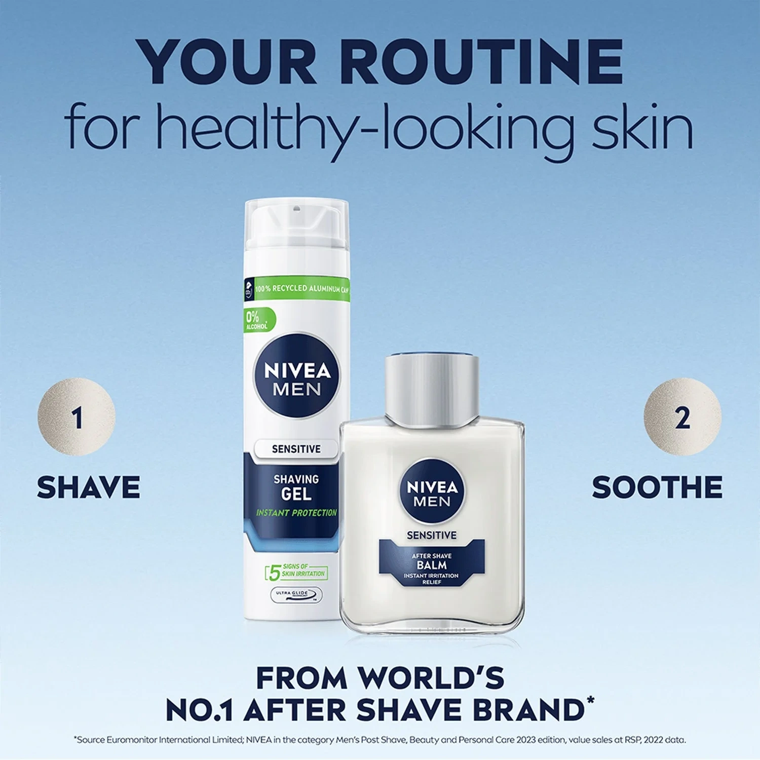 NIVEA Sensitive After Shave Balm 100 ml