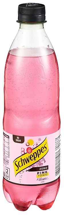 Schweppes pink tonic zero  24x50cl