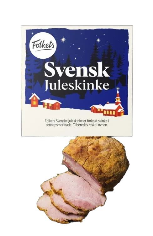 Svensk Juleskinke ca 1,1kg Folkets