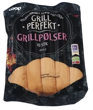 FATLAND SALG AS (COOP-PRODUKTER) GRILLPØLSER
