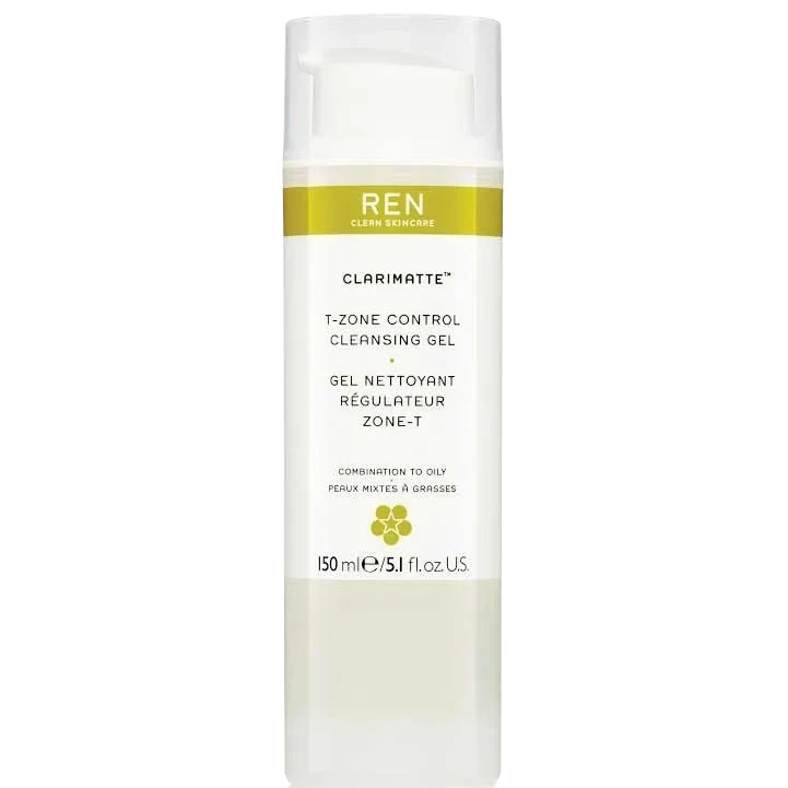 REN Clarimatte T-Zone Control Cleansing Gel