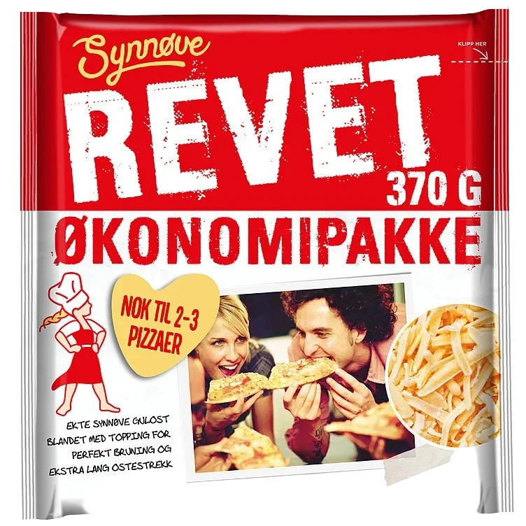 Synnøve revet økonomipakke  370g