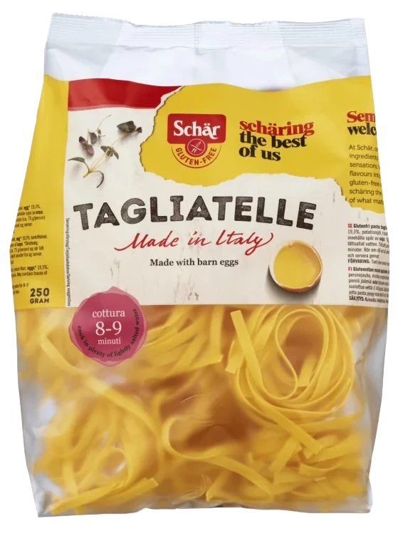 Tagliatelle m/Egg glutenfri 350g Schär