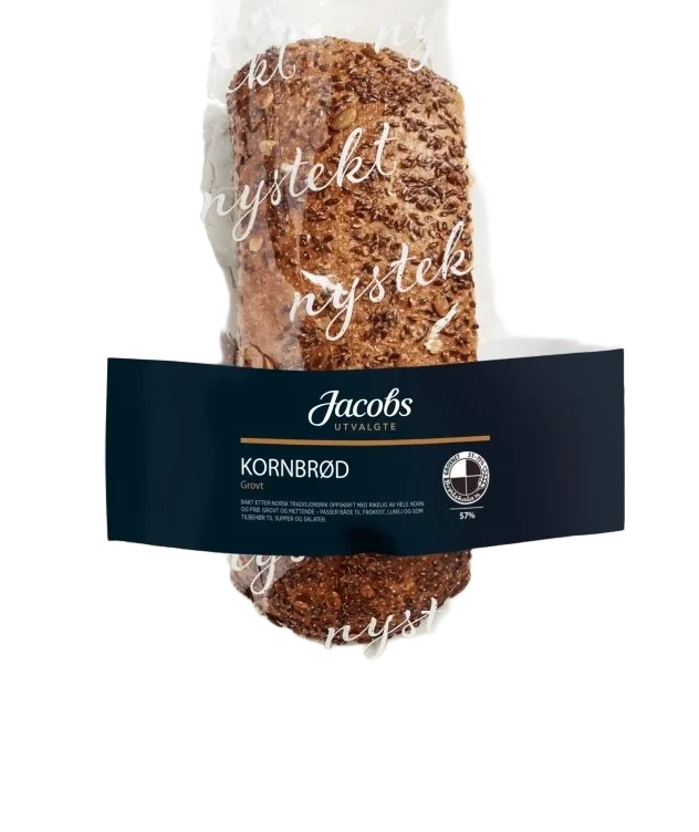 Grovt Kornbrød 660g Jacobs Utvalgte