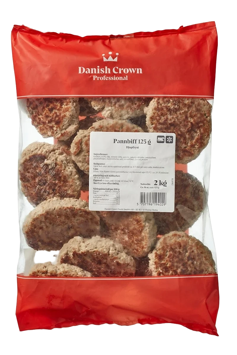 Pannbiff, 125 g