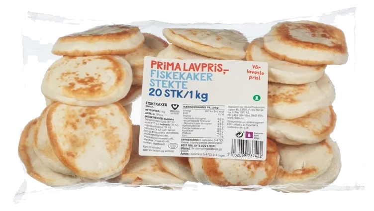 Fiskekaker  1kg