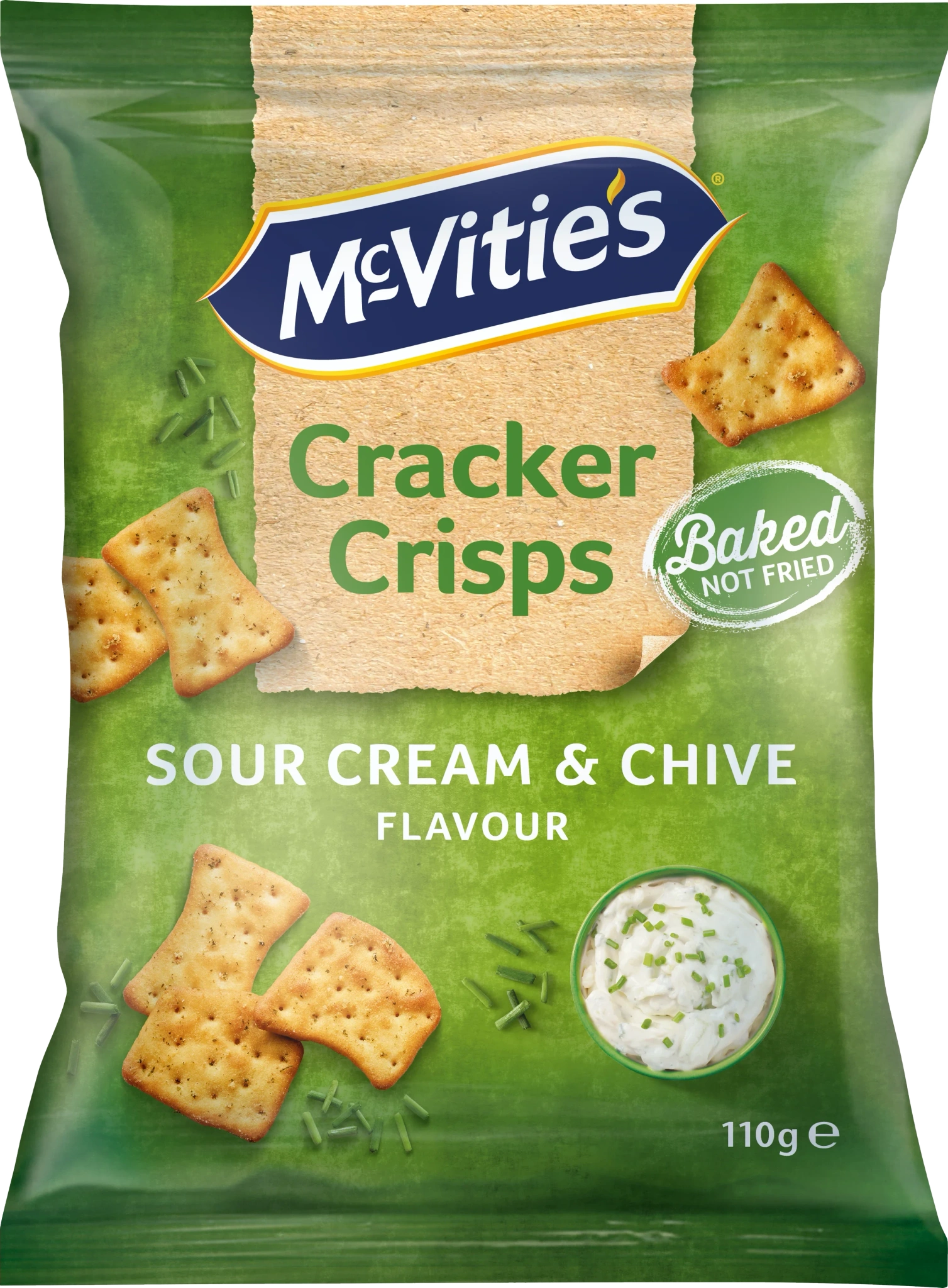 McVitie's Cracker Crisps Sour Cream Chive