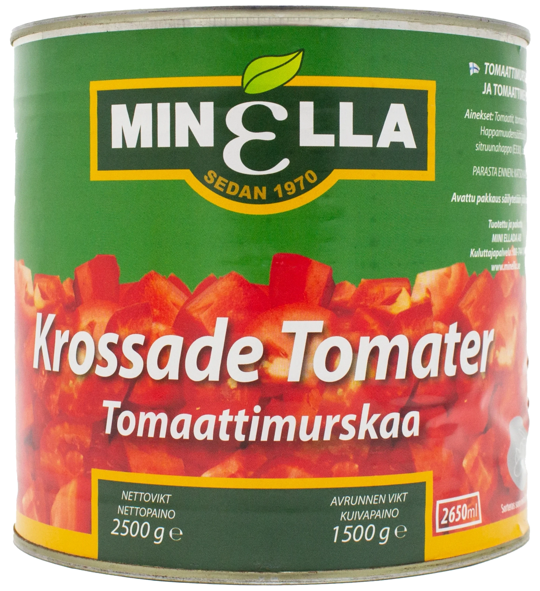 Krossade Tomater