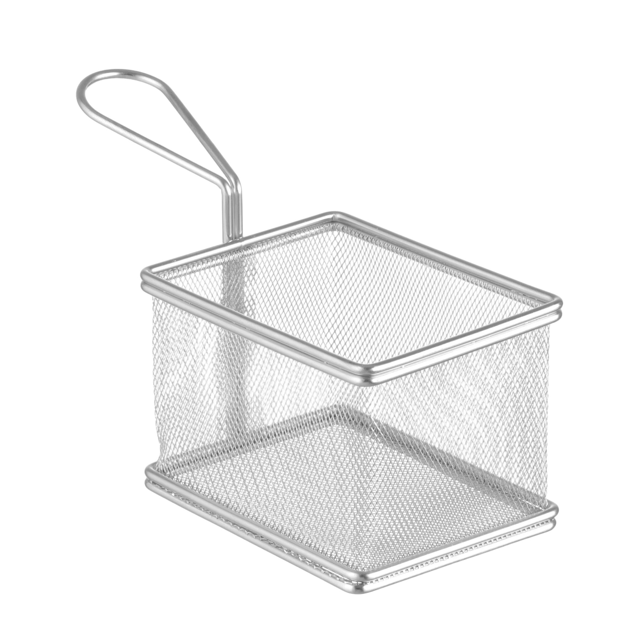 Miniatyrer med fritöskorg