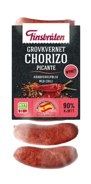 Chorizo Picante Ekte Spansk 300g Finsbråten