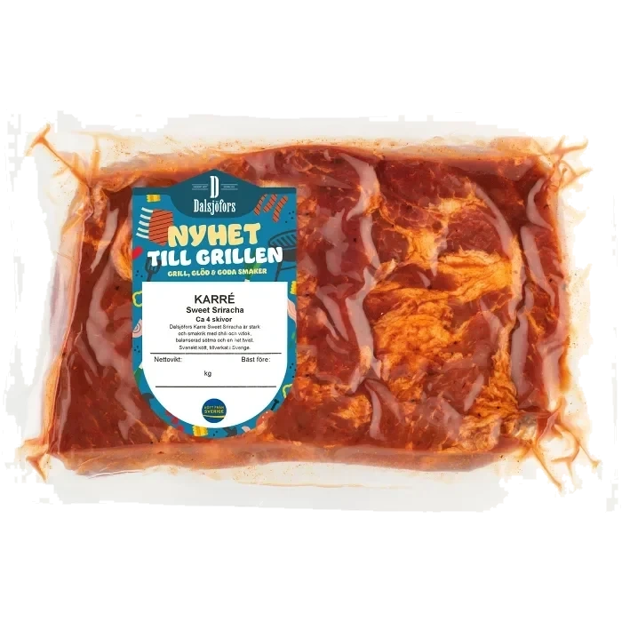 Karré Färsk Sweet Sriracha ca 800g Dalsjöfors