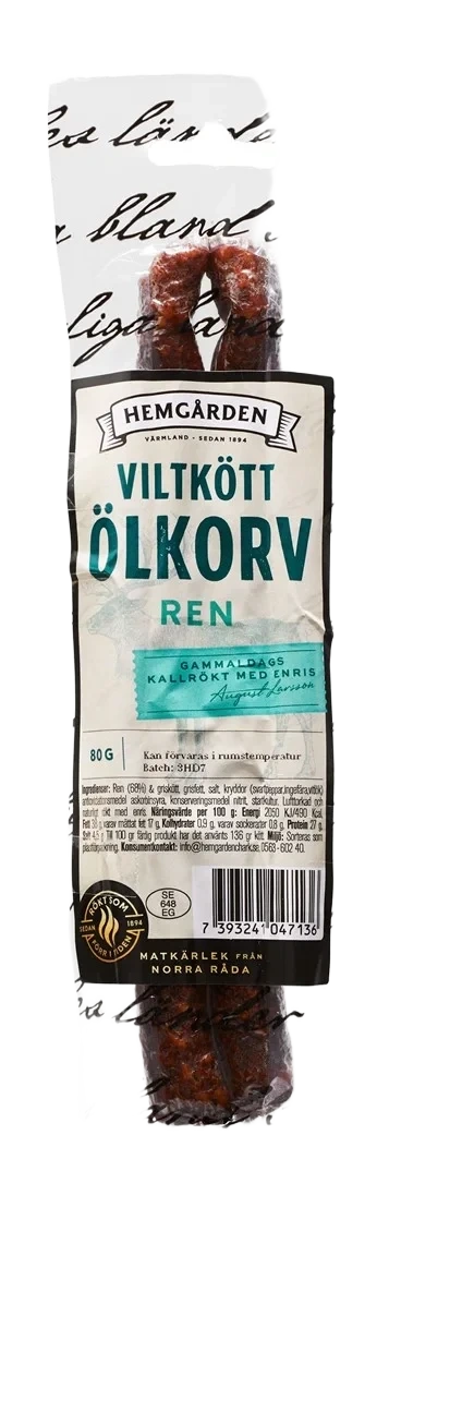Ölkorv Ren 80 gr
