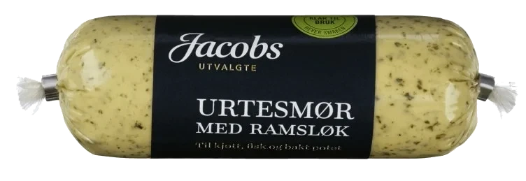 Urtesmør Ramsløk/flaksalt 65g Jacobs
