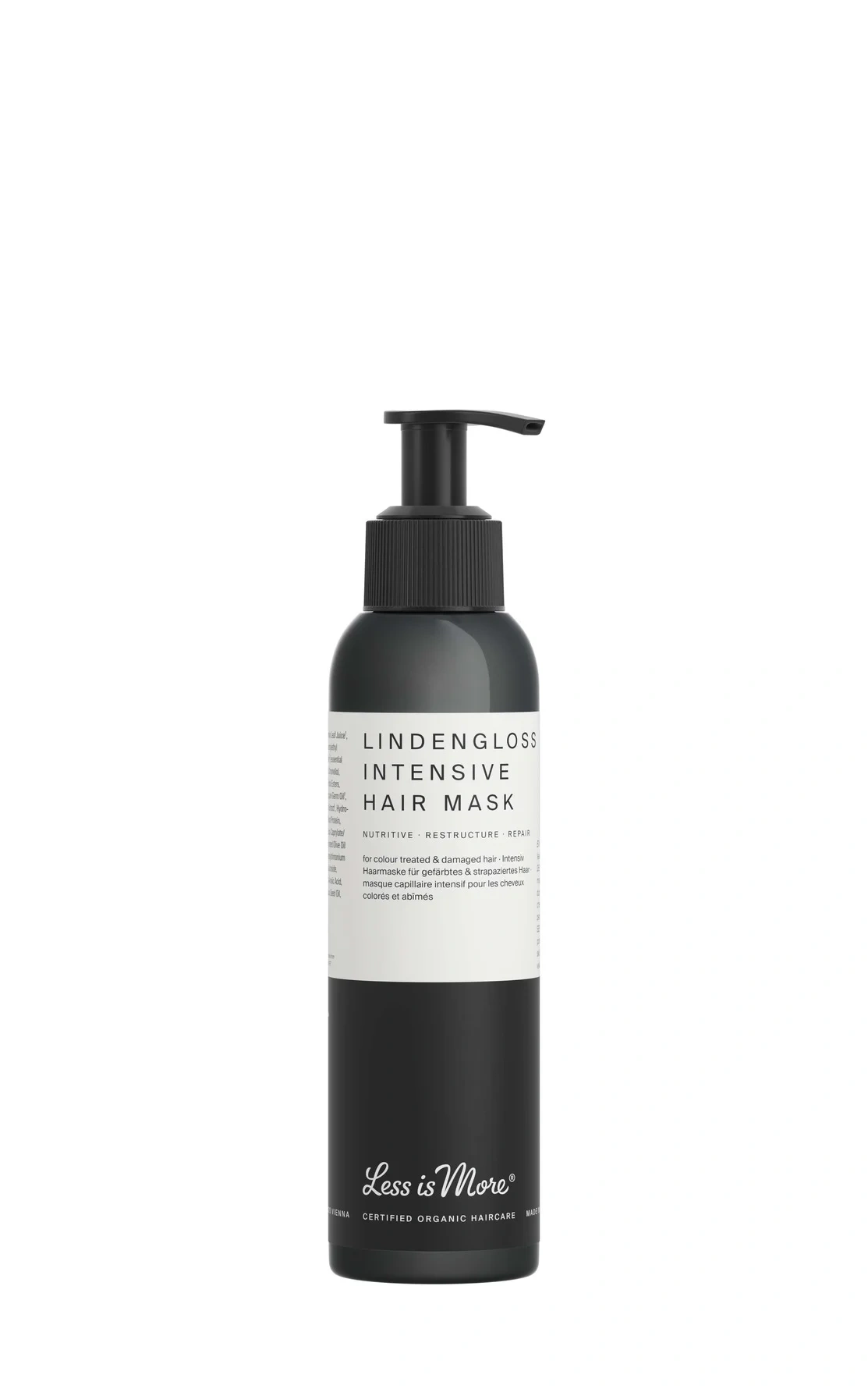 Less Is More Organic Lindengloss Intensive Hair Mask 150 ml