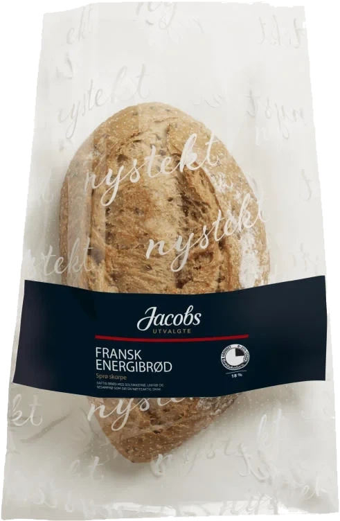 Fransk Energibrød 600g Jacobs Utvalgte