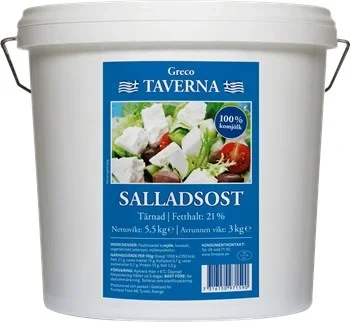 Salladsost Taverna tärnad