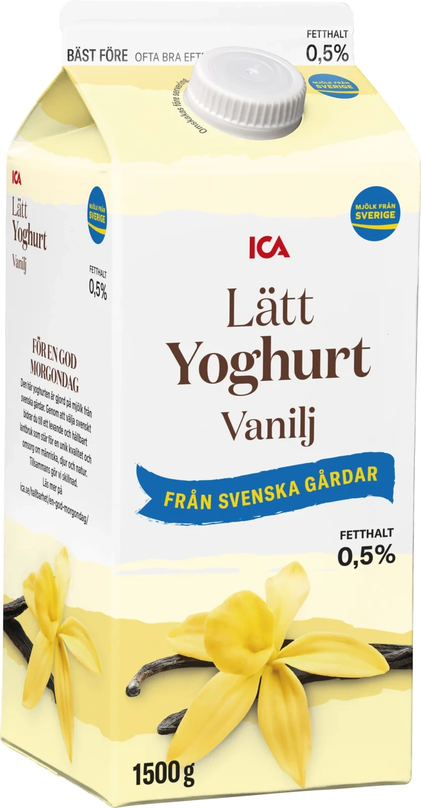 Yoghurt vanilj 0.5%