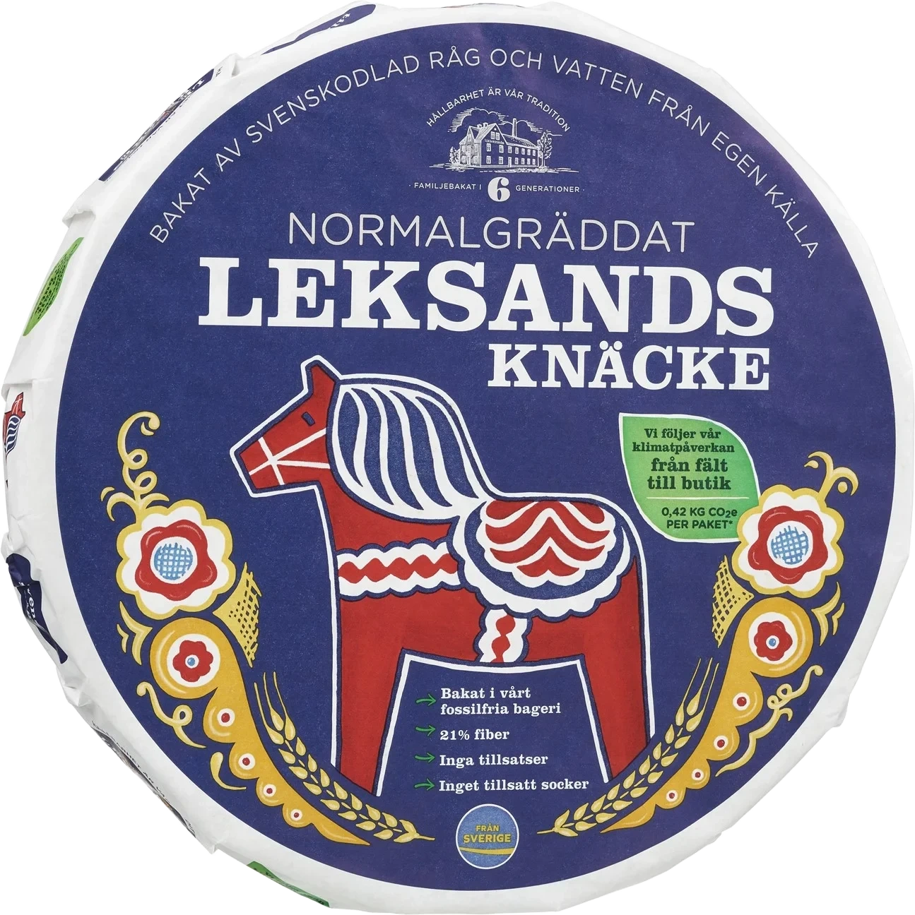 LEKSANDS KNÄCKEBRÖD Normalgräddat