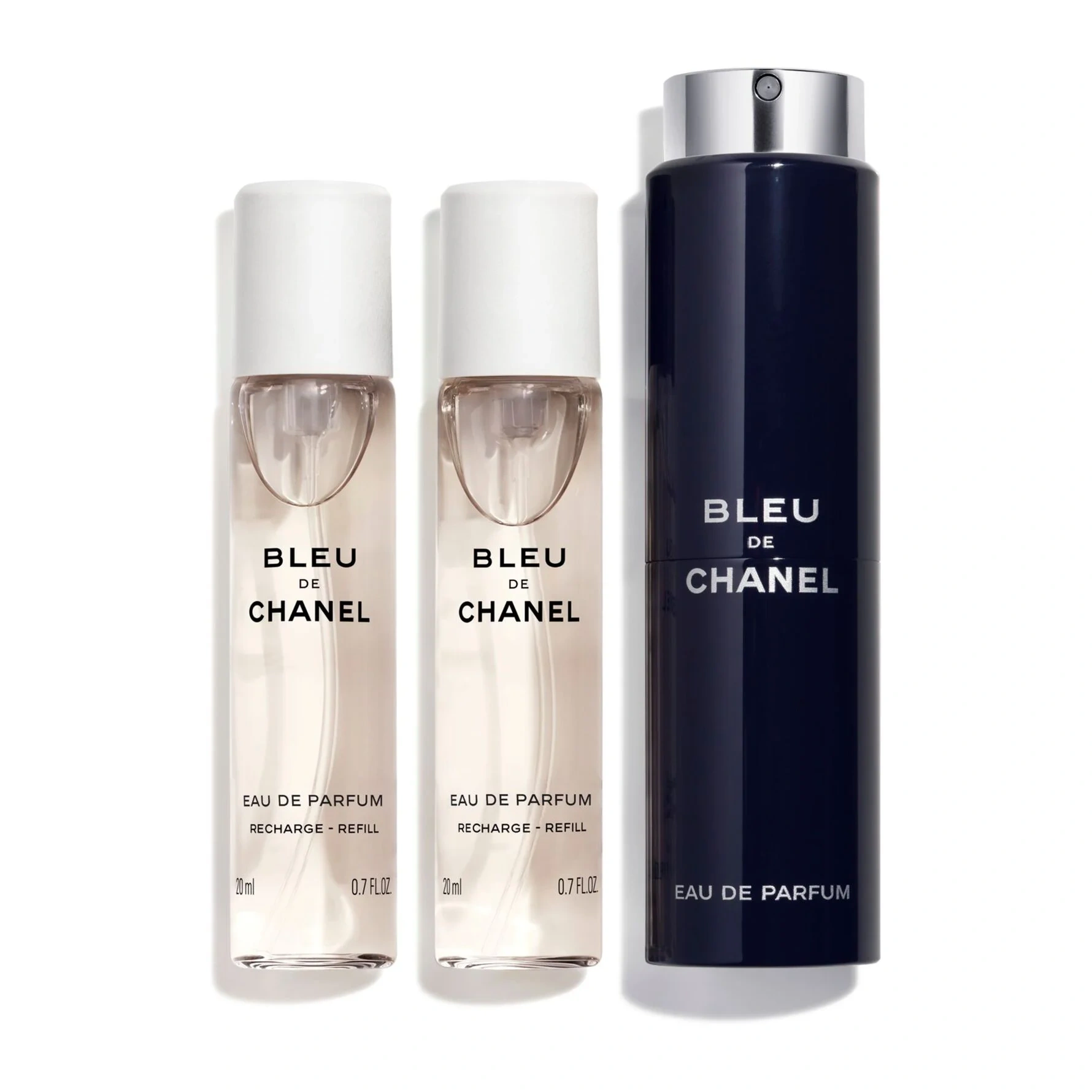 CHANEL EAU DE PARFUM TWIST AND SPRAY 3 x 20 ml