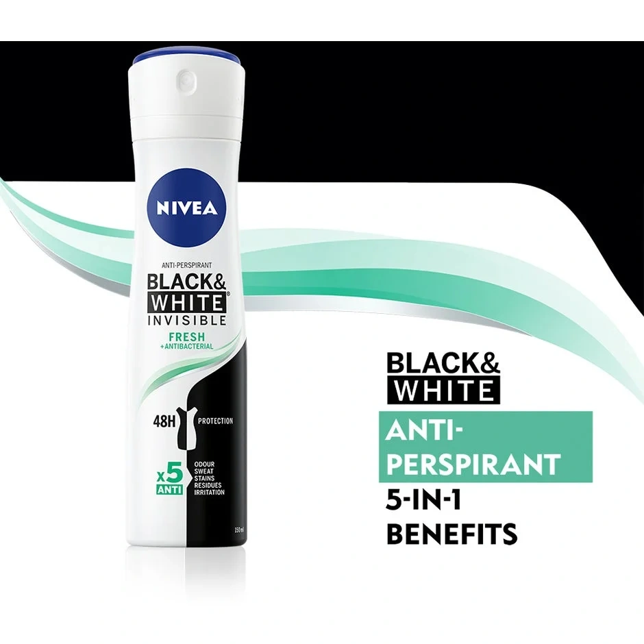 NIVEA Black & White Fresh Spray