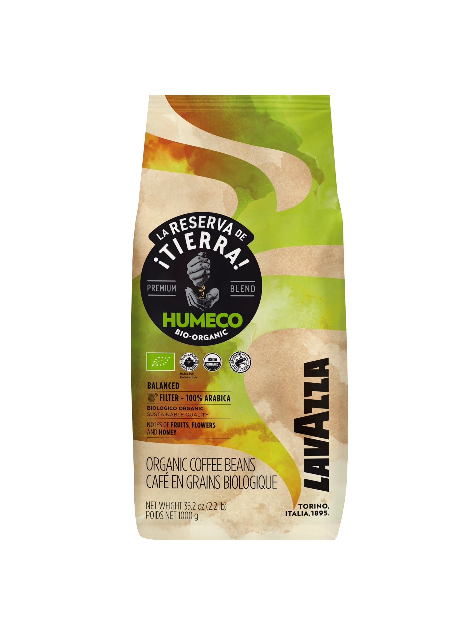 LAVAZZA RES.T HUMECO FLT ORG 66/6/1