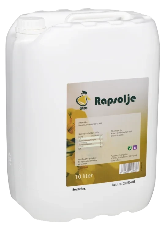 Rapsolje oleo  kanne   10l