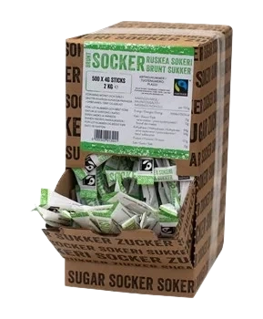 Strösocker sticks brunt