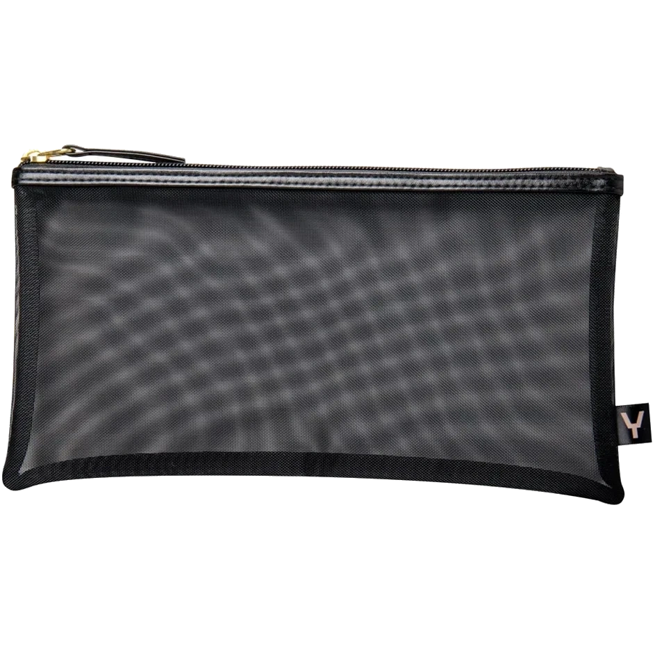 Sense of Youty Mesh Beauty Bag Black