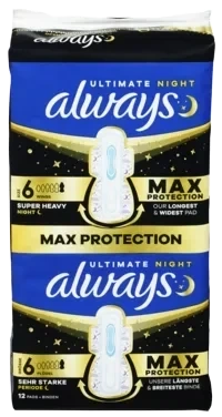 PROCTER & GAMBLE NORGE AS Ultra Ultimate Night Pads S6 BP