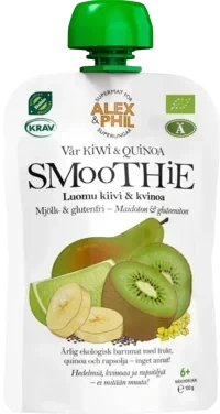Vår Økologiske Kiwi- & Quinoasmoothie