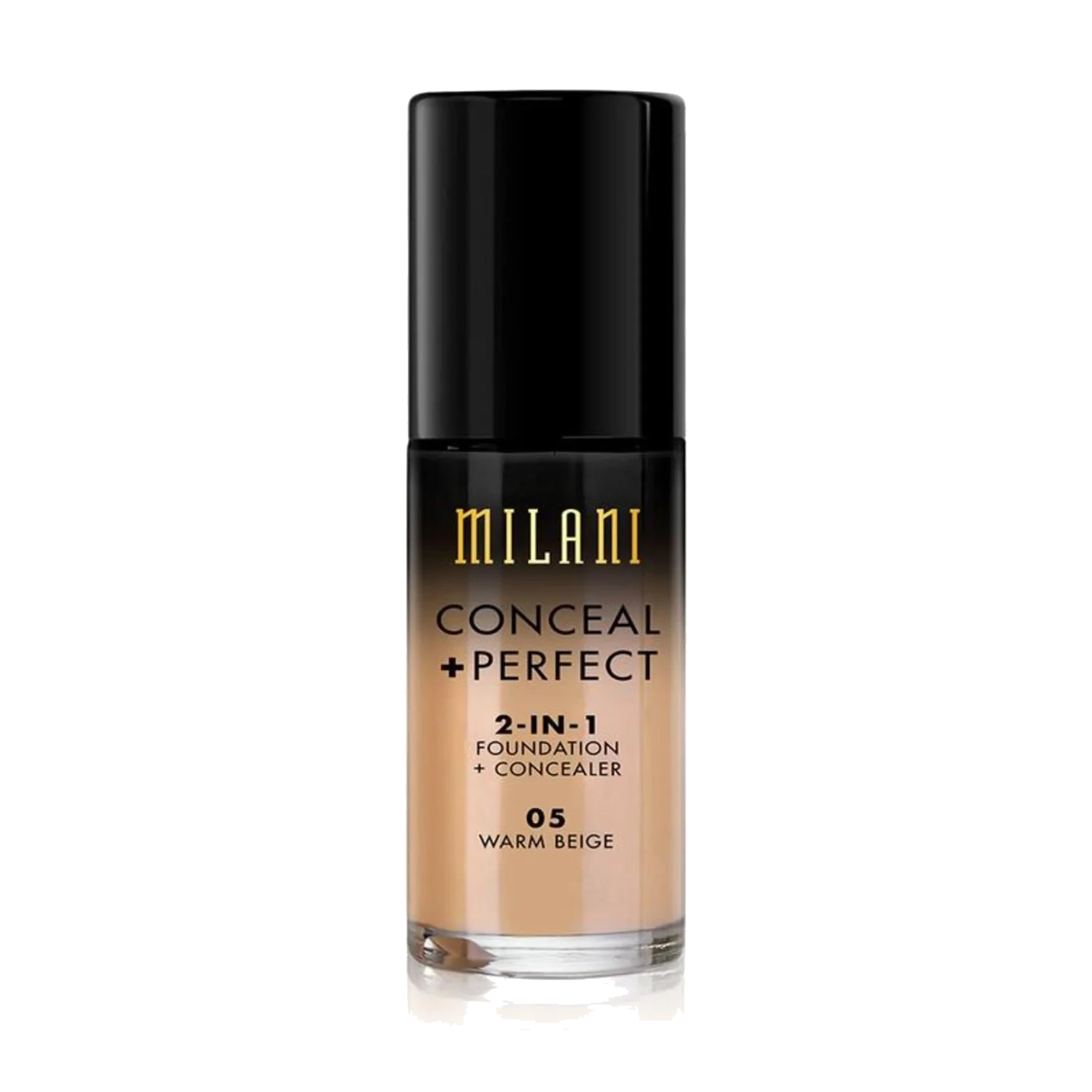 Milani CONCEAL & PERFECT LIQUID FOUNDATION 05 Warm Beige