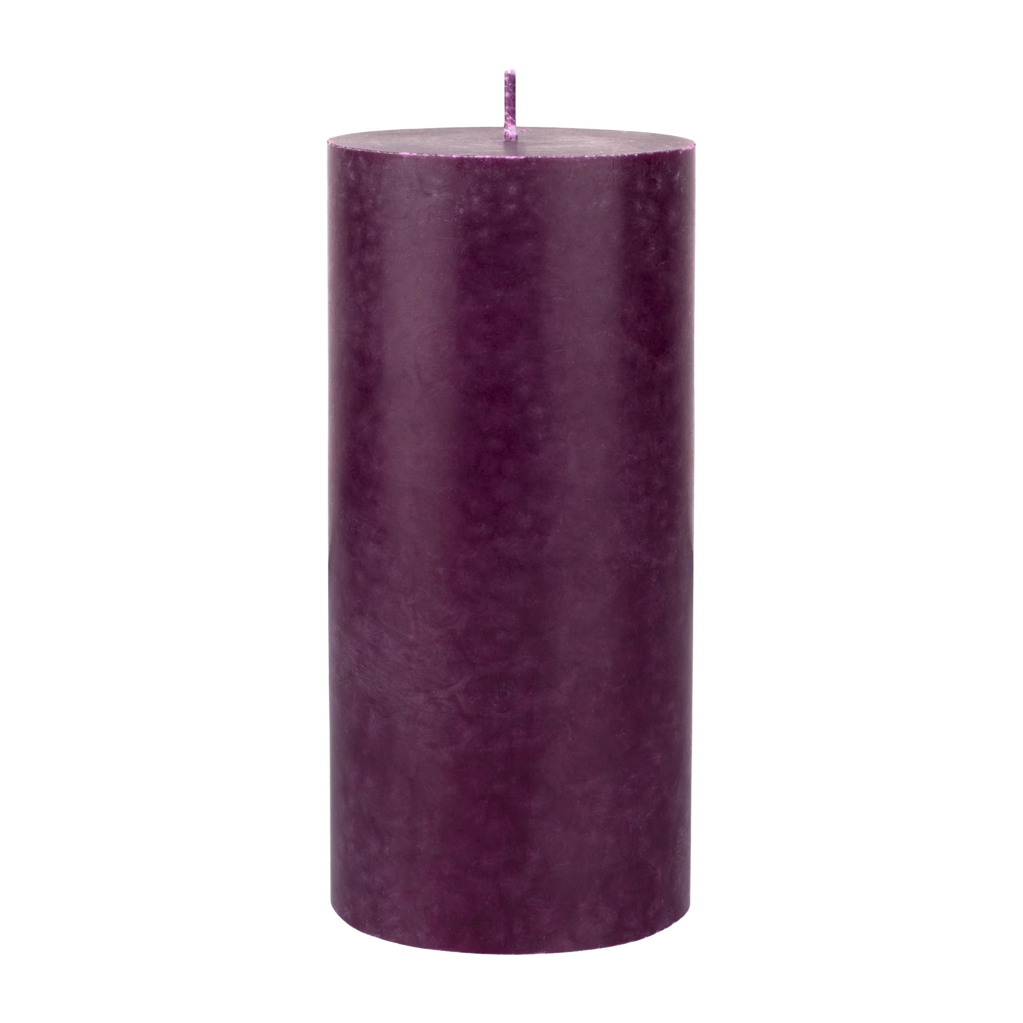 Candles Pillar 150x70 Stearin Swan Plum