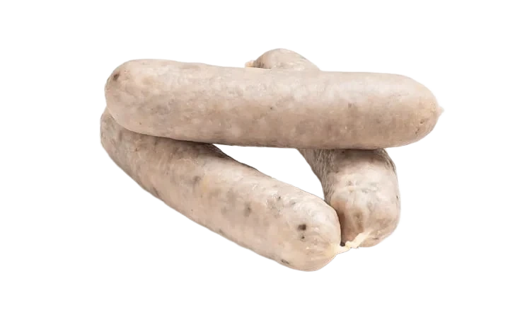 Sosisser av utegris ca. 20 sosisser