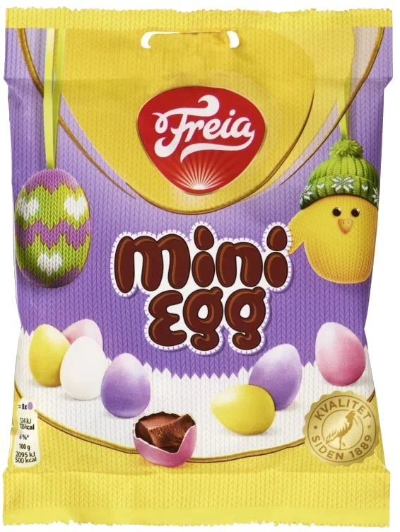 Sjokoladeegg Mini Drasjerte 100g Freia