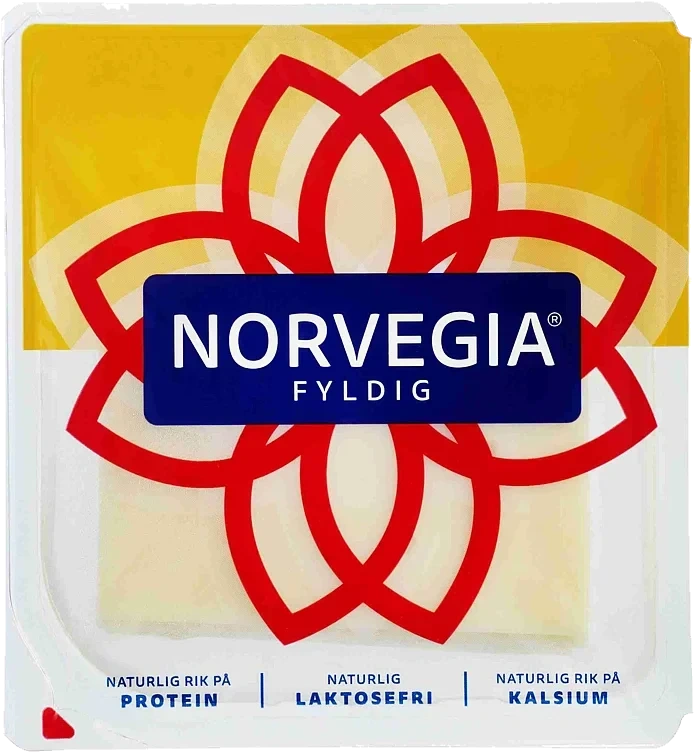 Norvegia fyldig skiver  250g