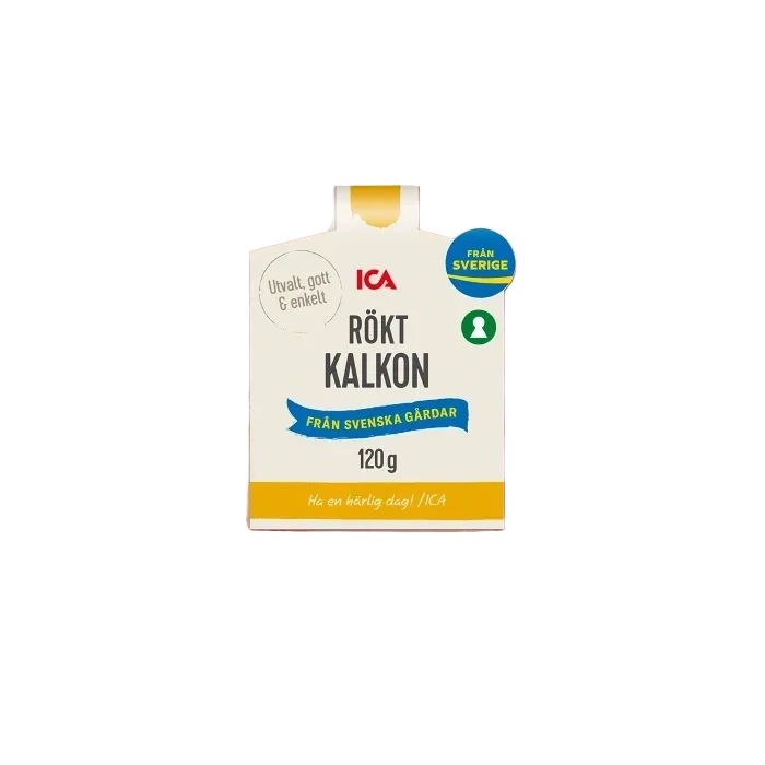 Kalkon Rökt 120g ICA