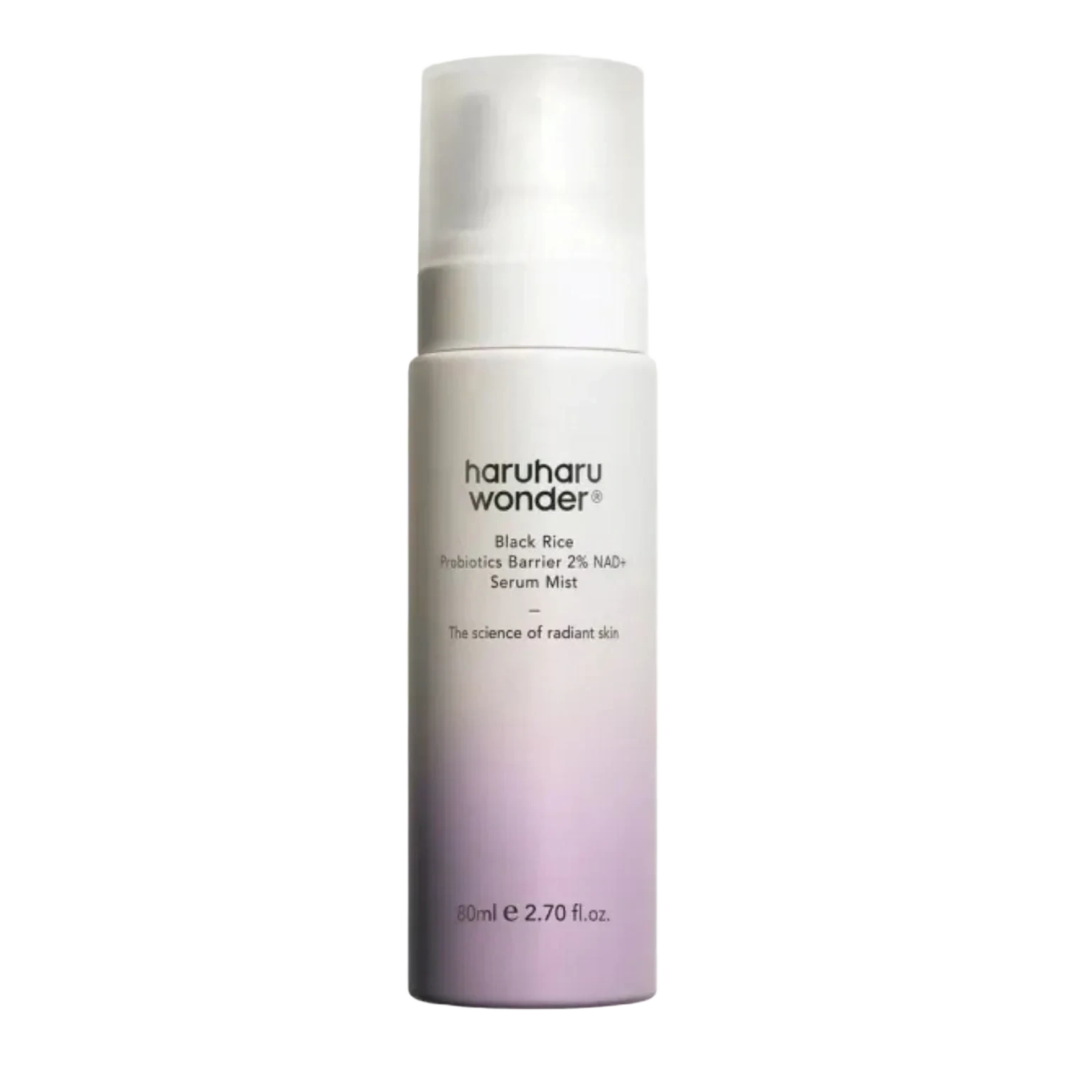 haruharu wonder Black Rice Probiotics Barrier 2% NAD+ Serum Mist