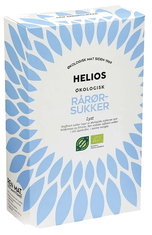Rårørsukker lyst økol.     1kg