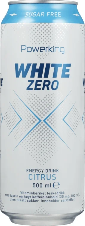 Powerking White Sitrus Sugar Free 0,5l boks