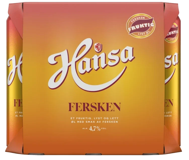 Hansa Fersken 0,5lx6 boks