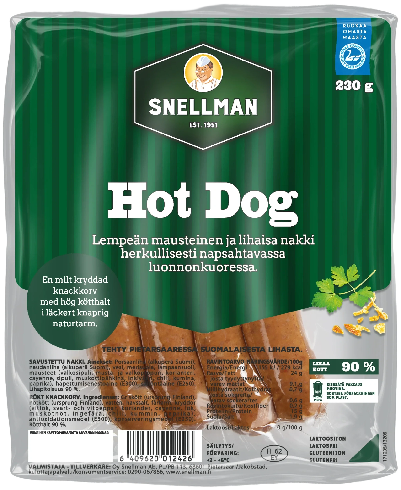 Hot dog knackkorv