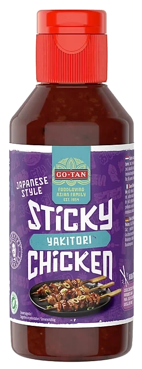 Sticky Chicken Yakitori Sauce 220ml Go-Tan