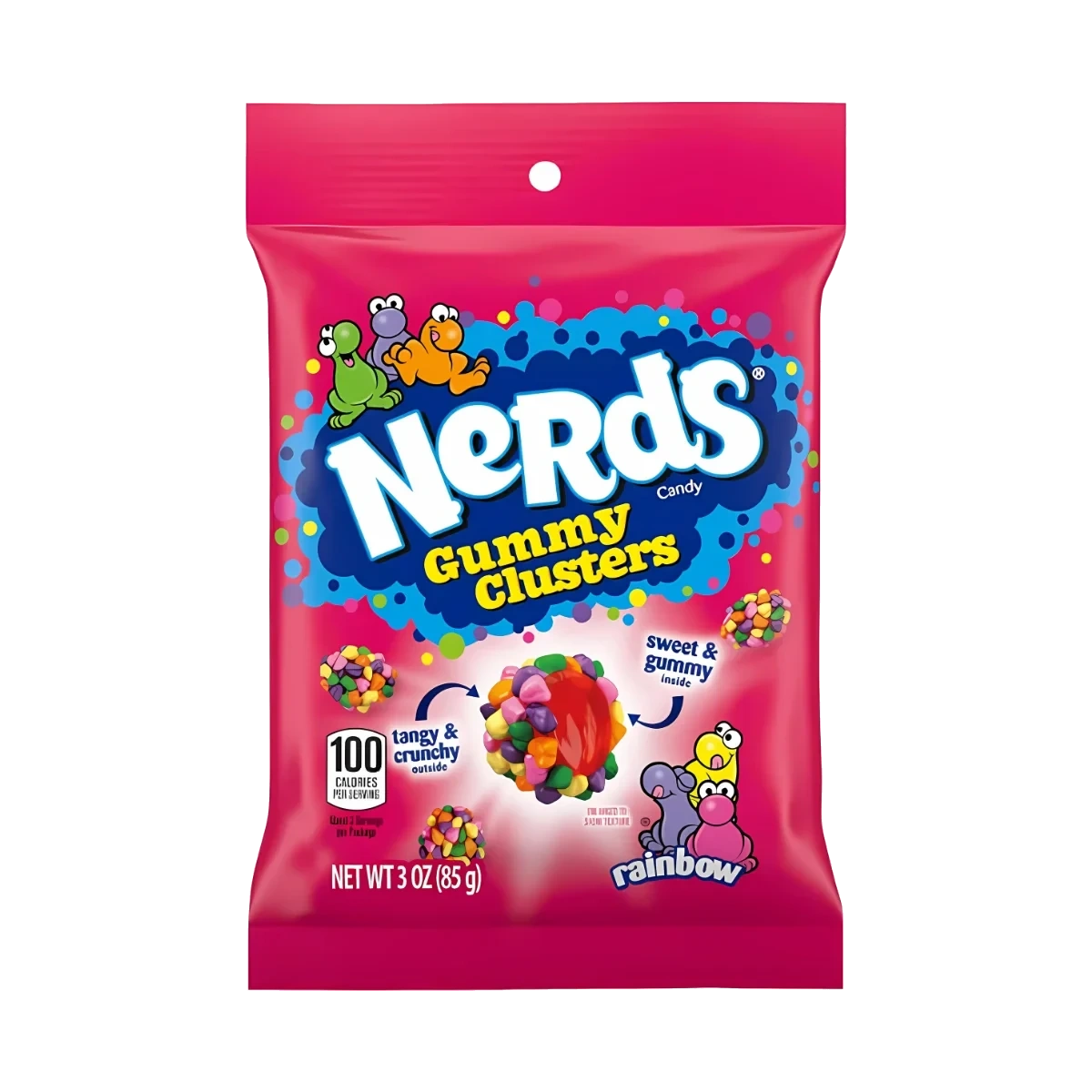 Nerds Gummy Clusters Rainbow 85 g