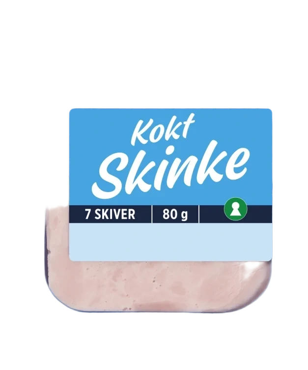 Kokt Skinke 80g Folkets
