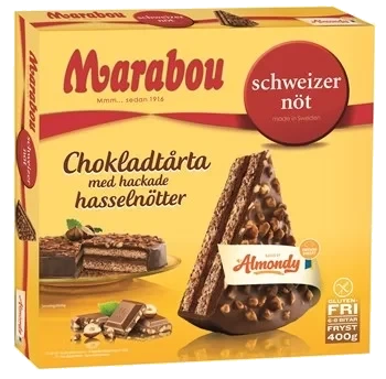 Schweizernöt-tårta