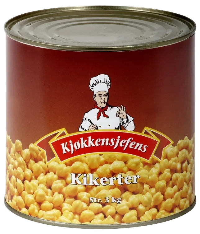 Kikerter 2550g