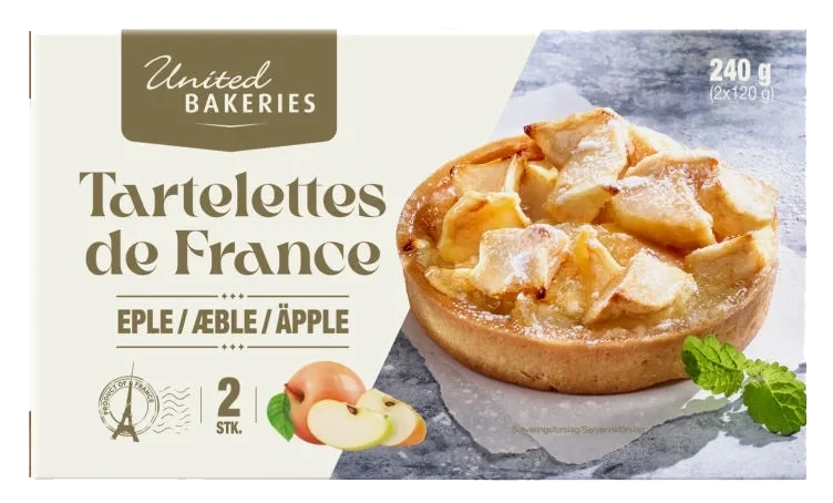Epleterte Fransk 2x120g United Bakeries