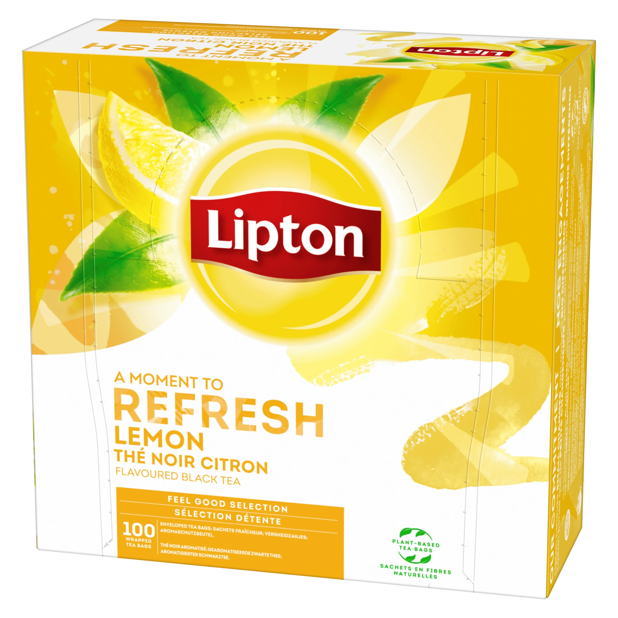 Lipton Svart Te Lemon