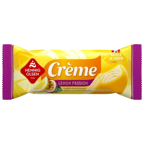 Crème Lemon Passion 30x0,94l Hennig-olsen